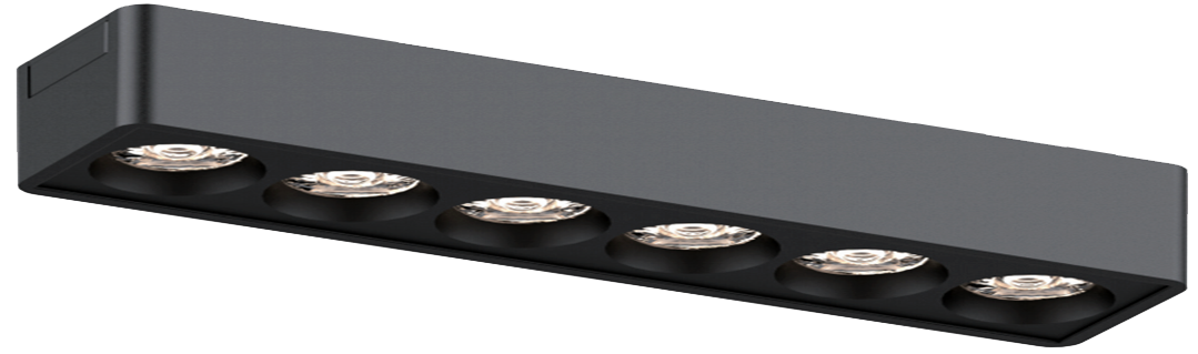 Rail Magnetic surface track lights - MRT6LMW, MRT12LMW & MRT18LMW