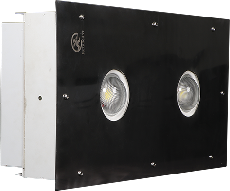 FortuneArrt Flame Proof Clean Room Light FAFLPCR01 x 2
