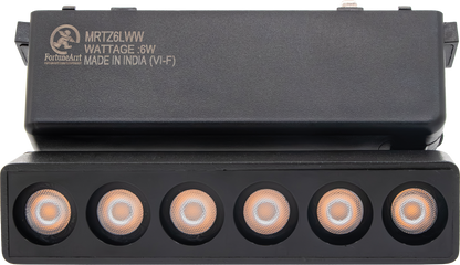 Rail Magnetic surface track lights - MRTZ6MW, MRTZ12MW
